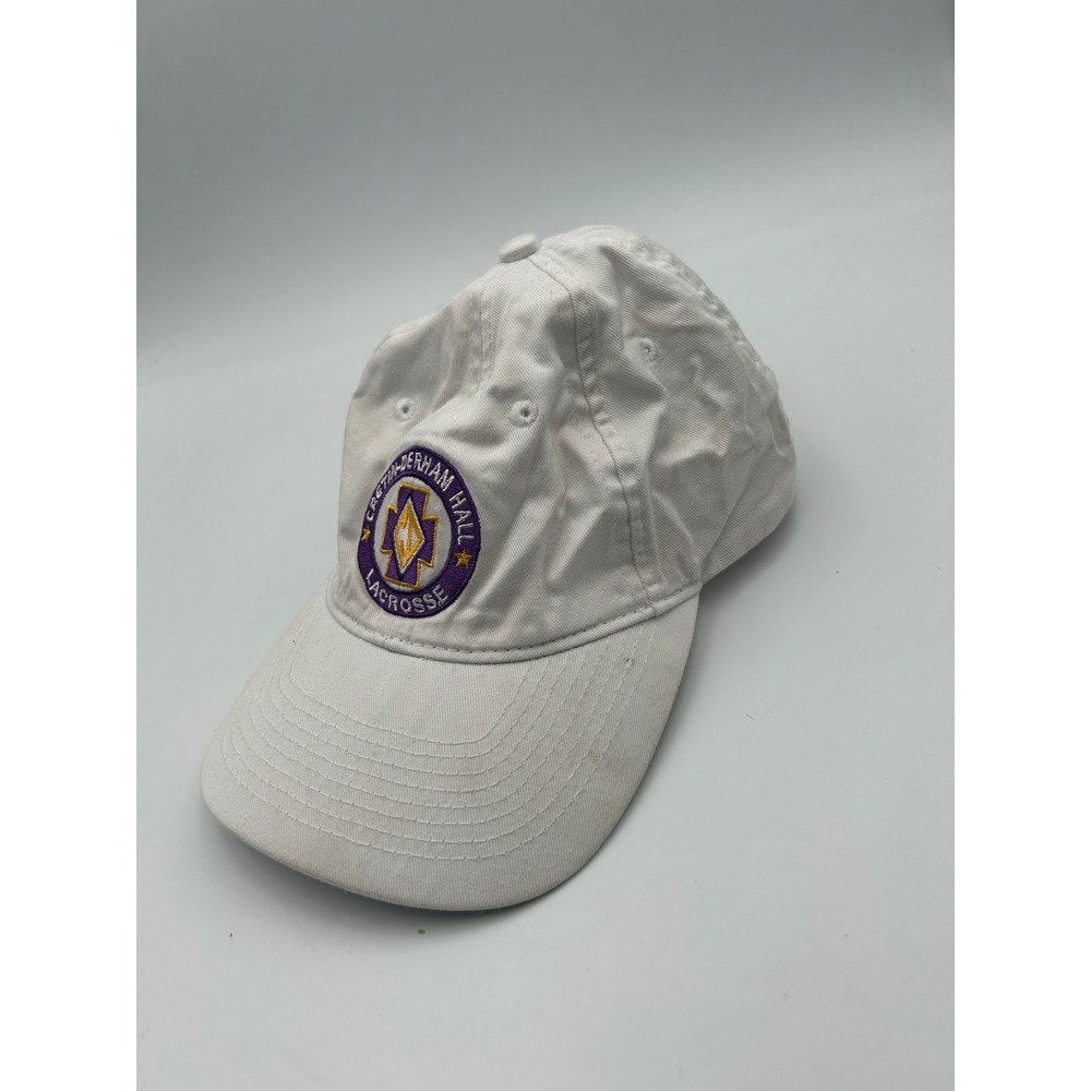 Cretin-Derham Hall Lacrosse Hat White Adjustable Baseball Cap‎ CDH Raiders